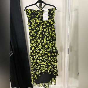 Waye citron flower dress